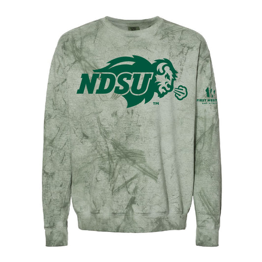NDSUFW303. Comfort Colors Colorblast Crewneck Sweatshirt