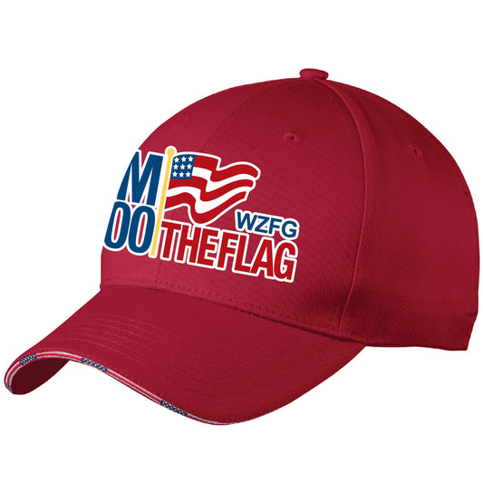 FLAG300. Port Authority® Americana Flag Sandwich Cap