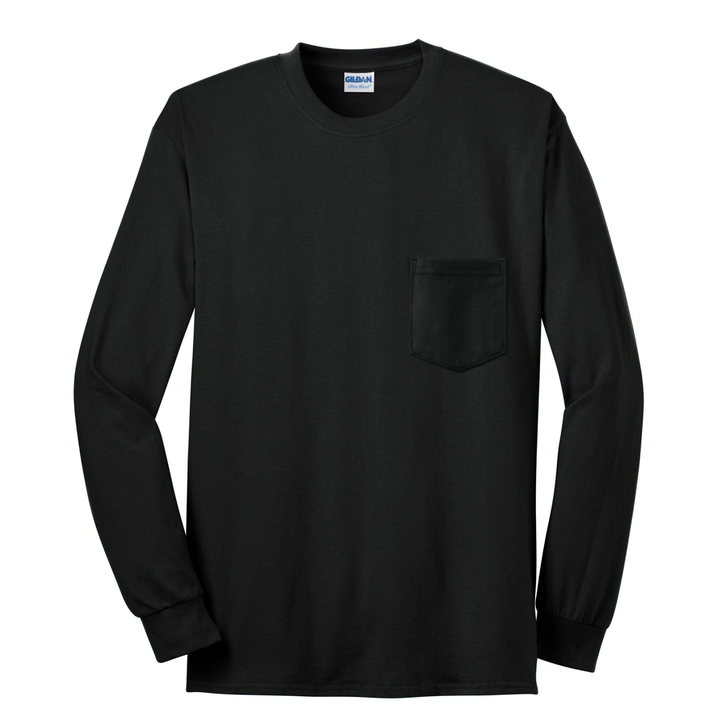 HPI302. Gildan® - Ultra Cotton® 100% Cotton Long Sleeve T-Shirt with Pocket