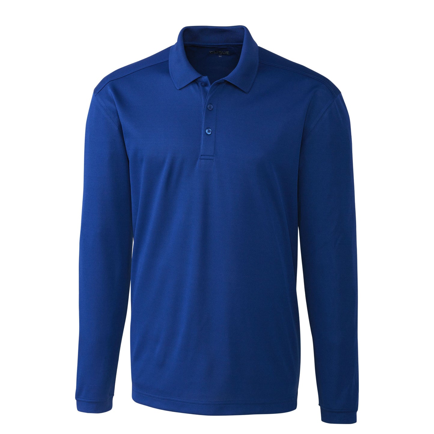SST204. Clique Spin Eco Performance Pique Long Sleeve Men's Polo