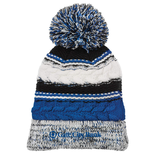 GC404. Sport-Tek® Pom Pom Team Beanie