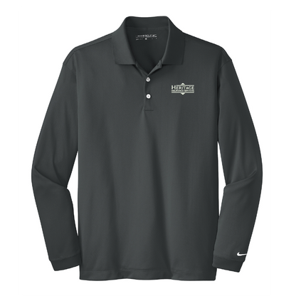 HI212. Nike Long Sleeve Dri-FIT Stretch Tech Polo