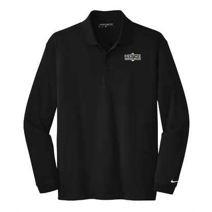 HI212. Nike Long Sleeve Dri-FIT Stretch Tech Polo