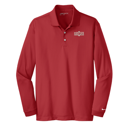 HI212. Nike Long Sleeve Dri-FIT Stretch Tech Polo