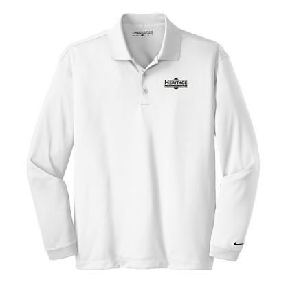 HI212. Nike Long Sleeve Dri-FIT Stretch Tech Polo