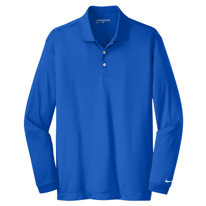 BWW105. Nike Long Sleeve Dri-FIT Stretch Tech Polo