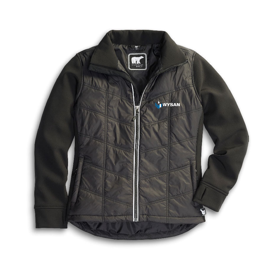 WYS107. White Bear Women's Hybrid Jacket