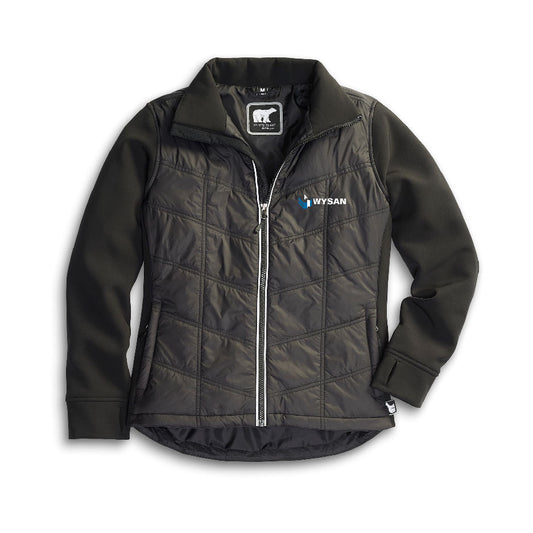 WYS107. White Bear Women's Hybrid Jacket