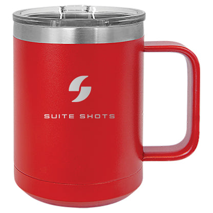 SST500. 15oz Polar Camel Handled Insulated Mug
