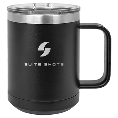 SST500. 15oz Polar Camel Handled Insulated Mug