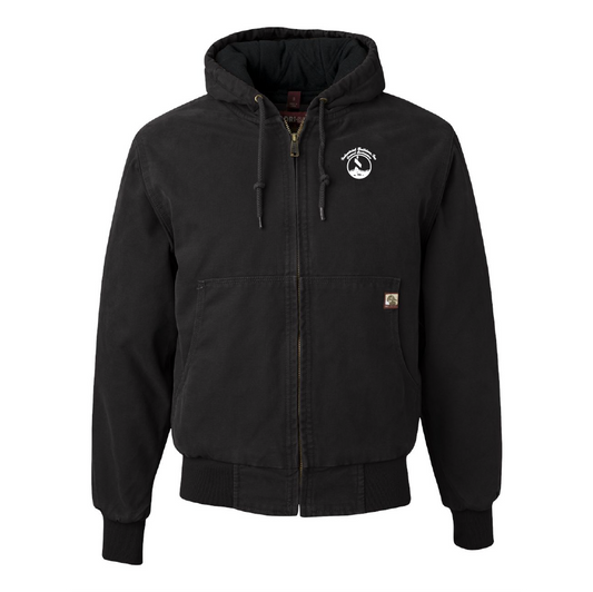 IBI403. Dri Duck Men's Hooded Boulder Cloth Jacket
