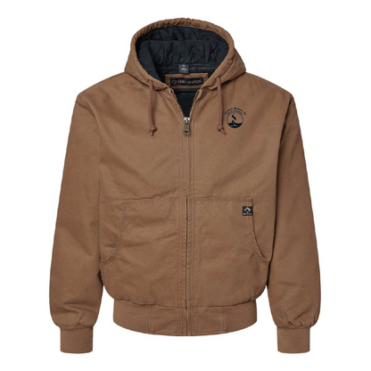 IBI403. Dri Duck Men's Hooded Boulder Cloth Jacket