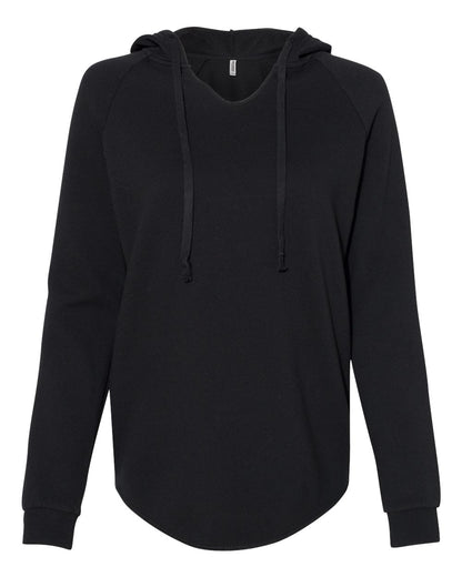 TSUS216. Independent Trading Co. - Women’s Lightweight California Wave Wash Hooded Sweatshirt