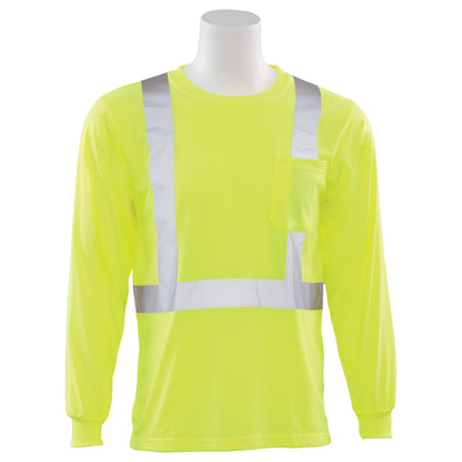 SBI107. Long Sleeve T-Shirt with Reflective Tape