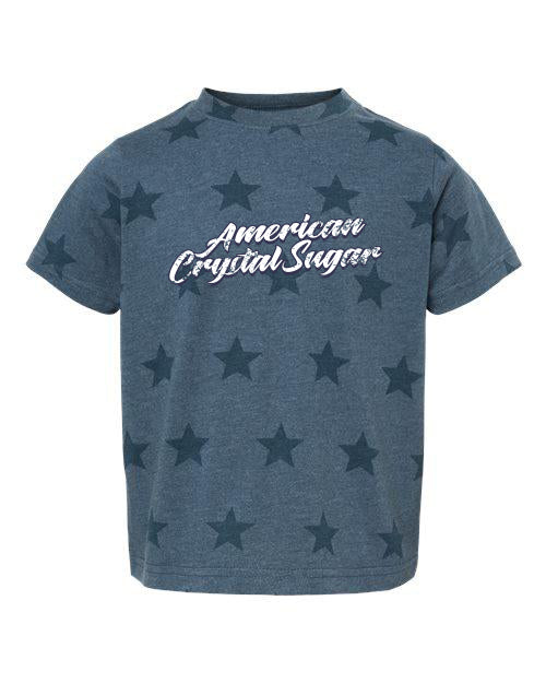 ACS435. Toddler Five Star Shirt