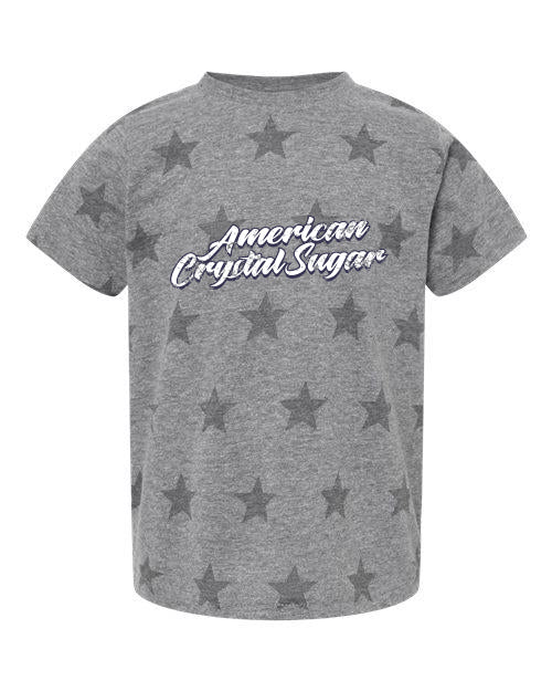 ACS435. Toddler Five Star Shirt