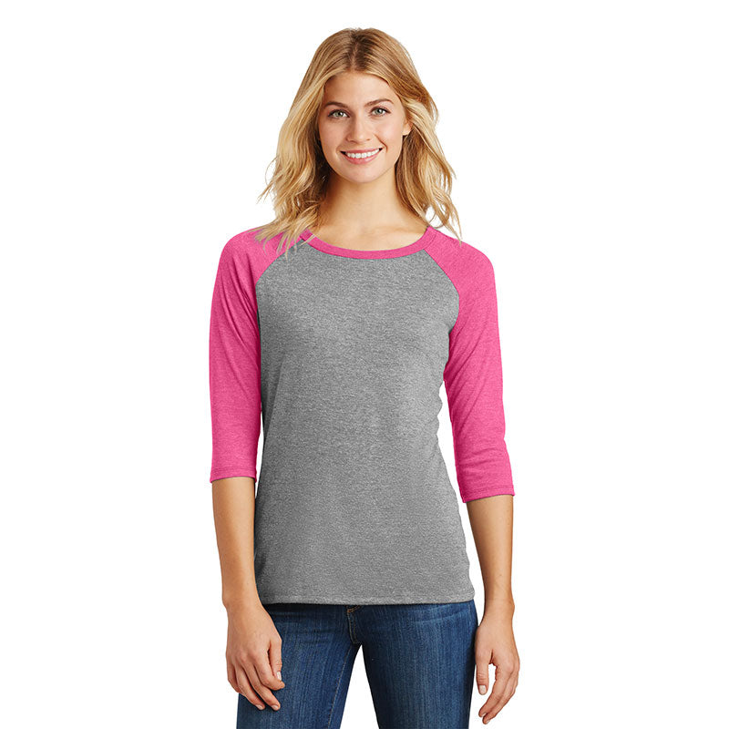 ACS104. Women’s 3/4-Sleeve Raglan