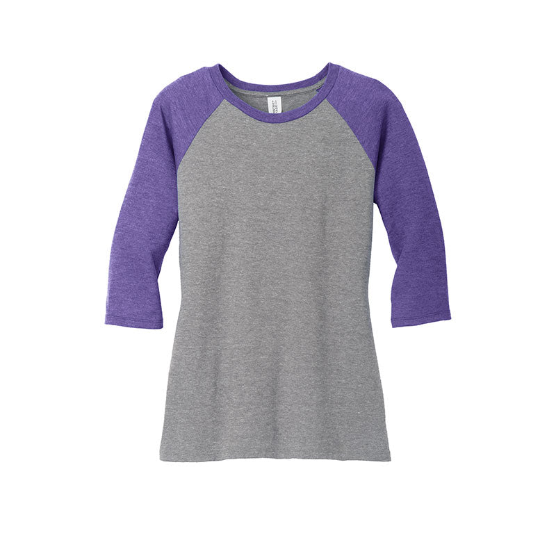 ACS104. Women’s 3/4-Sleeve Raglan