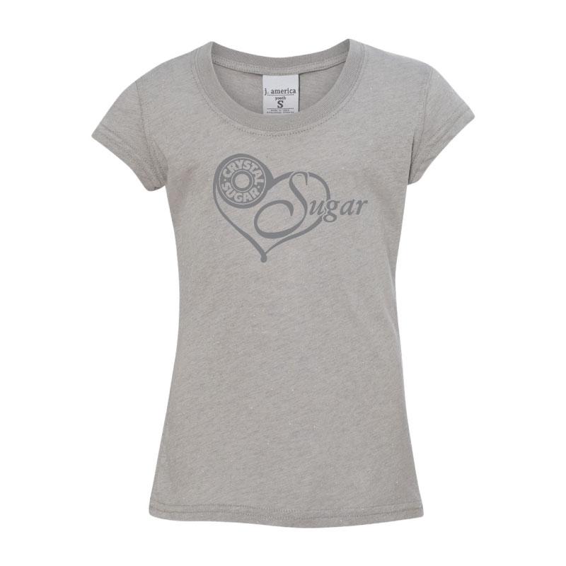 ACS410. Youth Glitter T-Shirt