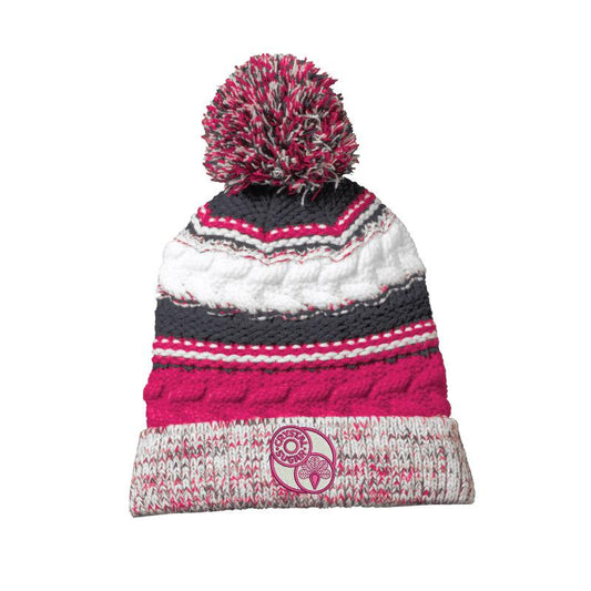 ACS508. Pom Pom Team Beanie