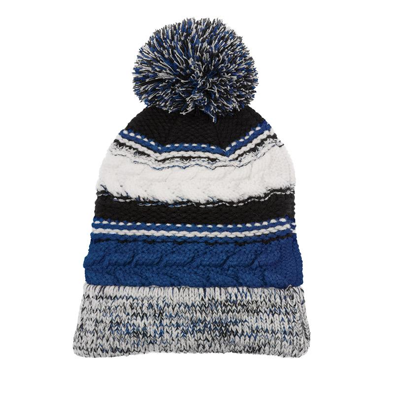 ACS508. Pom Pom Team Beanie
