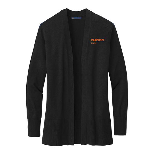 CO102. Brooks Brothers® Women’s Cotton Stretch Long Cardigan Sweater