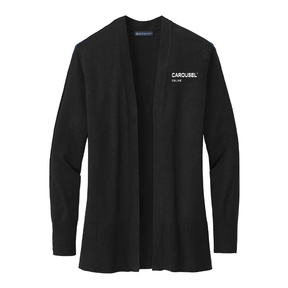 CO102. Brooks Brothers® Women’s Cotton Stretch Long Cardigan Sweater