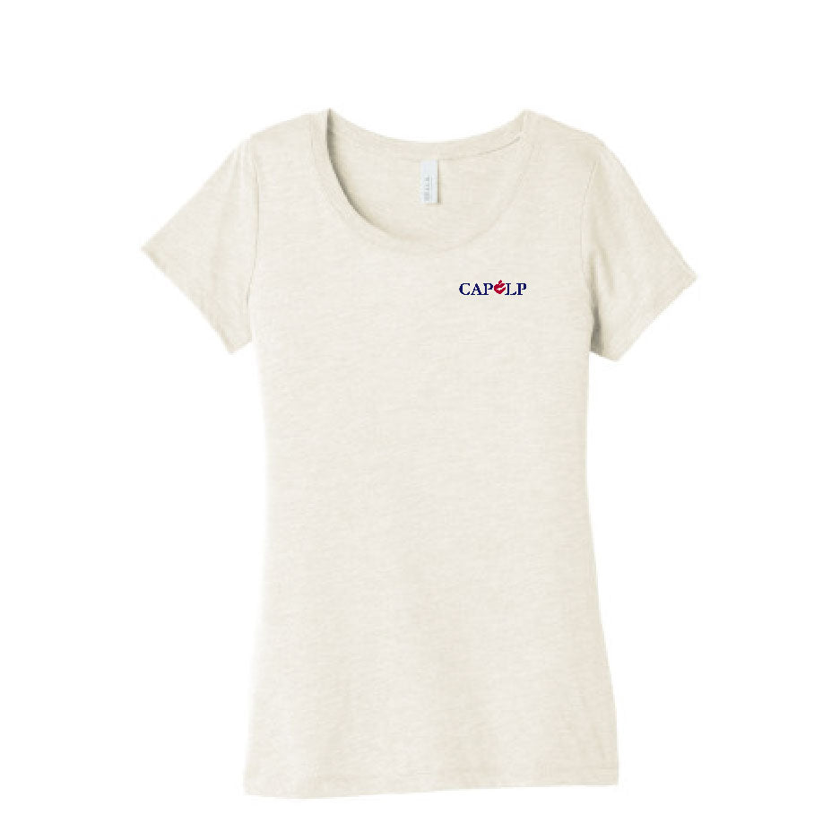 CAPLP116. BELLA+CANVAS Women’s Triblend Short Sleeve Tee