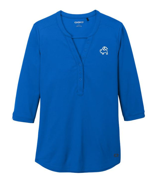 BWW202. OGIO ® Ladies Jewel Henley