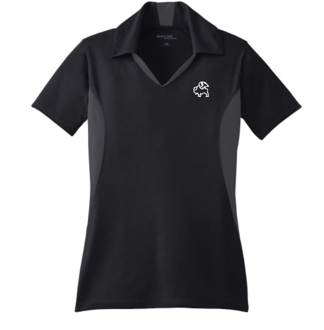 BWW221.  Sport-Tek® Ladies Side Blocked Micropique Sport-Wick® Polo