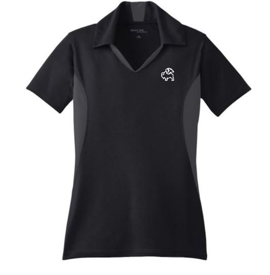 BWW221.  Sport-Tek® Ladies Side Blocked Micropique Sport-Wick® Polo