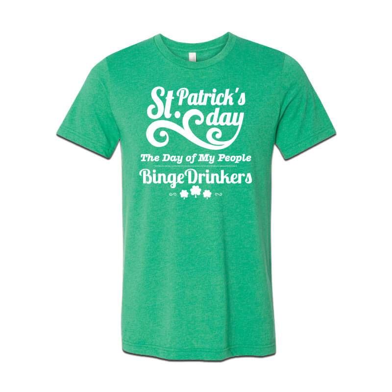 Unisex Heathered St. Patrick's Day Tee