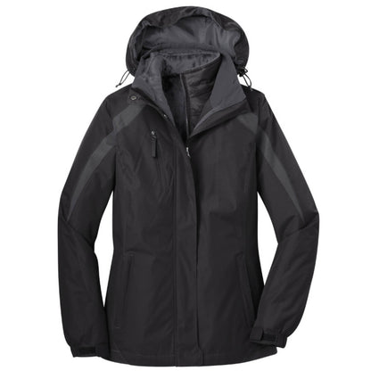 SDX104. Ladies’ Colorblock 3-in-1 Jacket