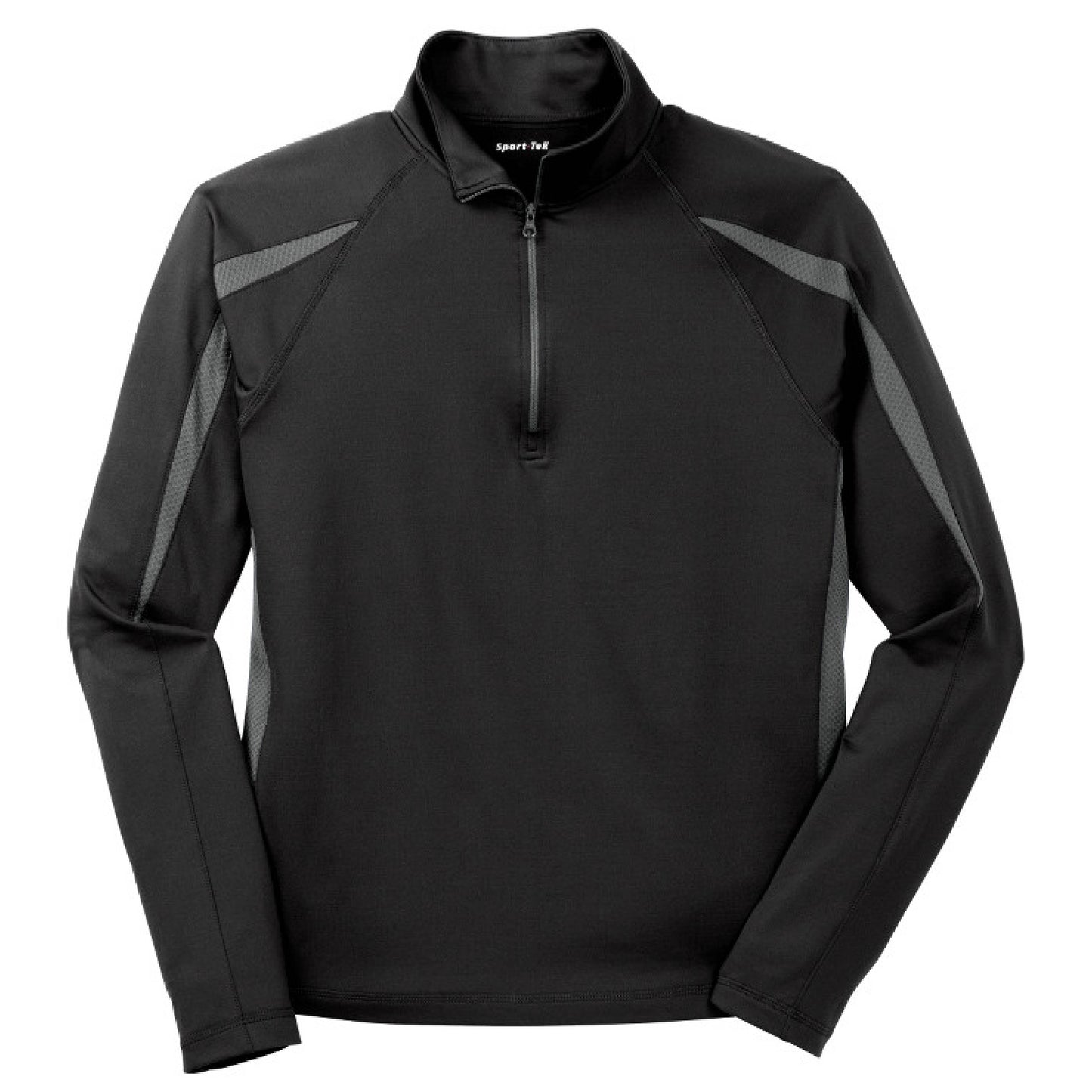 MPM106. Sport-Tek® Stretch 1/2-Zip Colorblock Pullover