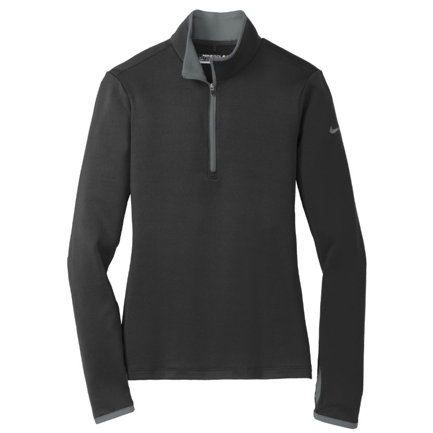 MPM205. Nike Ladies Dri-FIT Stretch 1/2-Zip Cover-Up