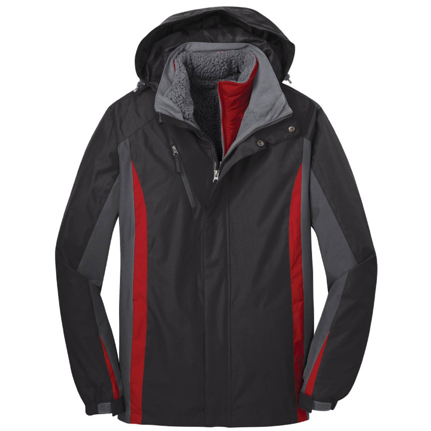 MPM118. Port Authority® Colorblock 3-in-1 Jacket