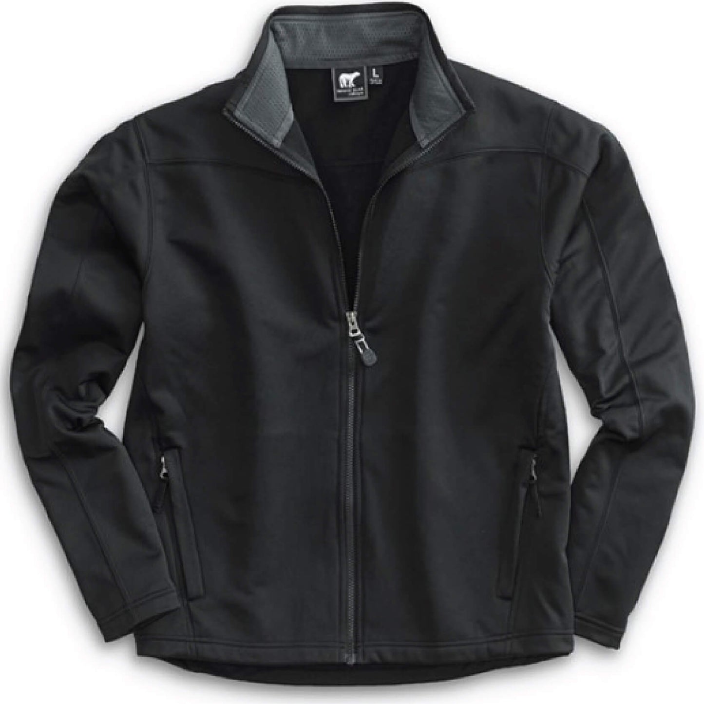 FLAG205. Men's White Bear Performance Full-Zip Pullover