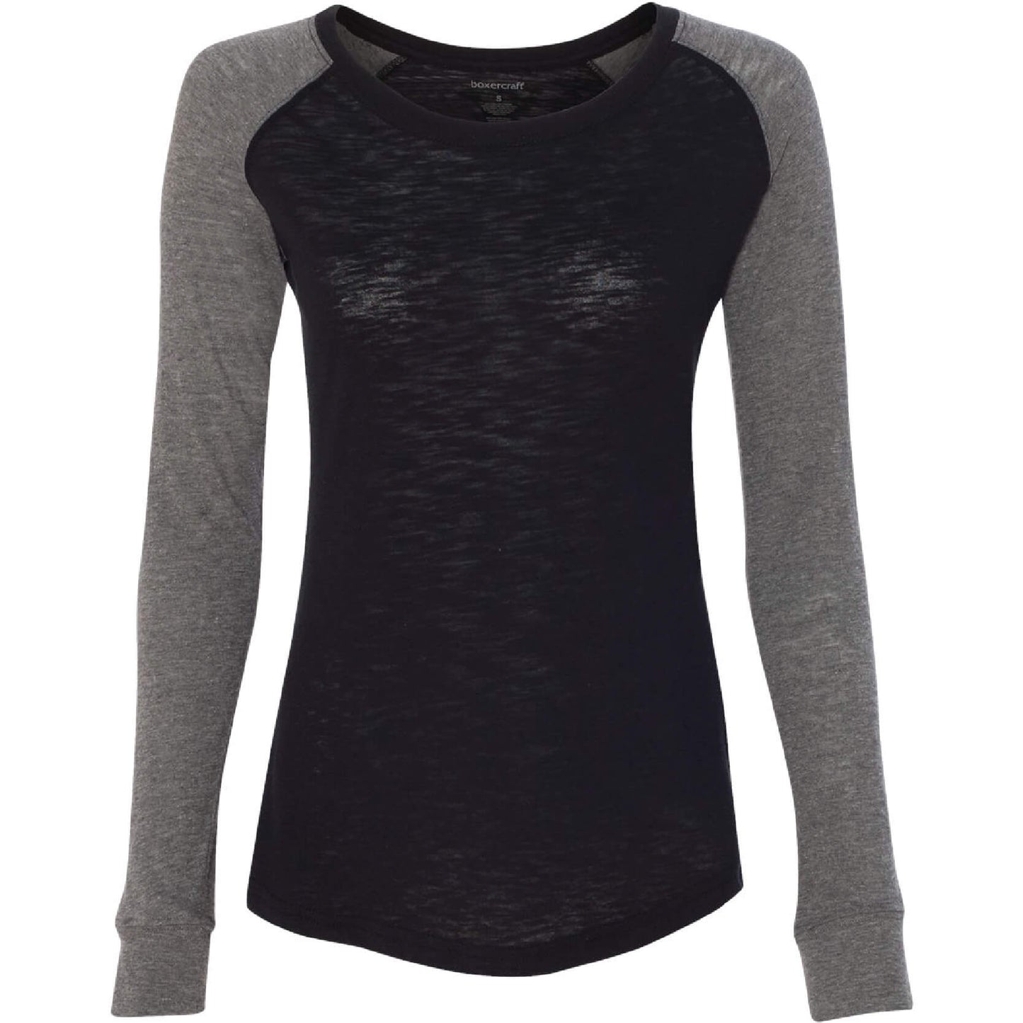 GC233. Women's Boxercraft Preppy Patch Slub T-Shirt