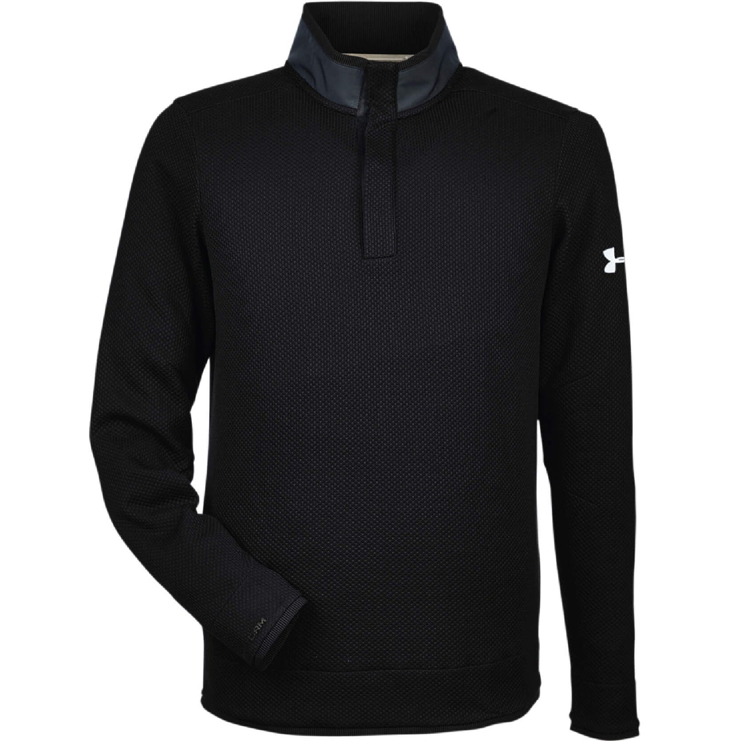 FLAG203. Men's Under Armour Corporate Quarter Snap Up Sweater Fleece