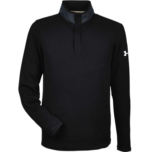 FLAG203. Men's Under Armour Corporate Quarter Snap Up Sweater Fleece