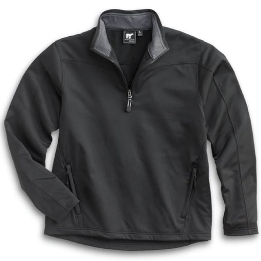 RDOT238T. Tall White Bear 1/4-Zip Performance Pullover