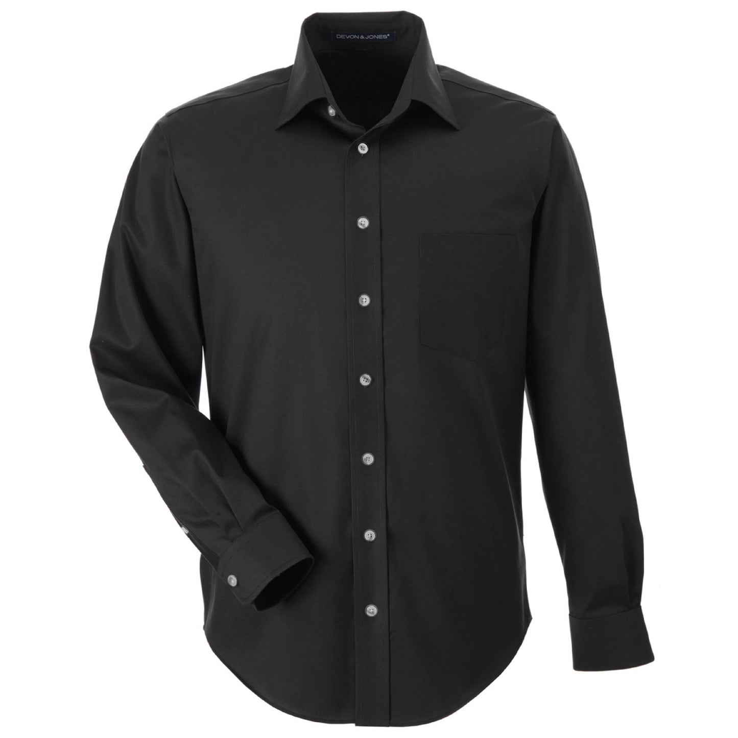 SDX218. Men’s Solid Stretch Twill Dress Shirt