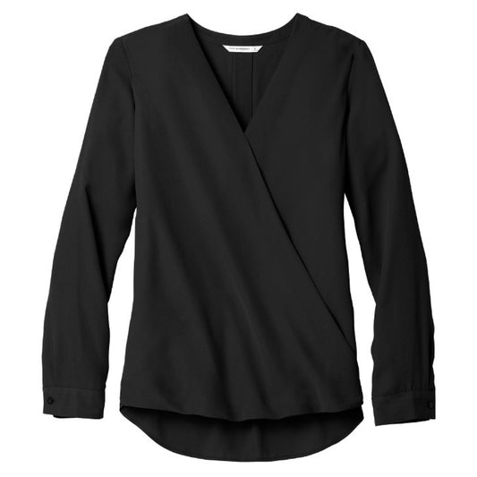 MPM207. Port Authority ® Ladies Wrap Blouse
