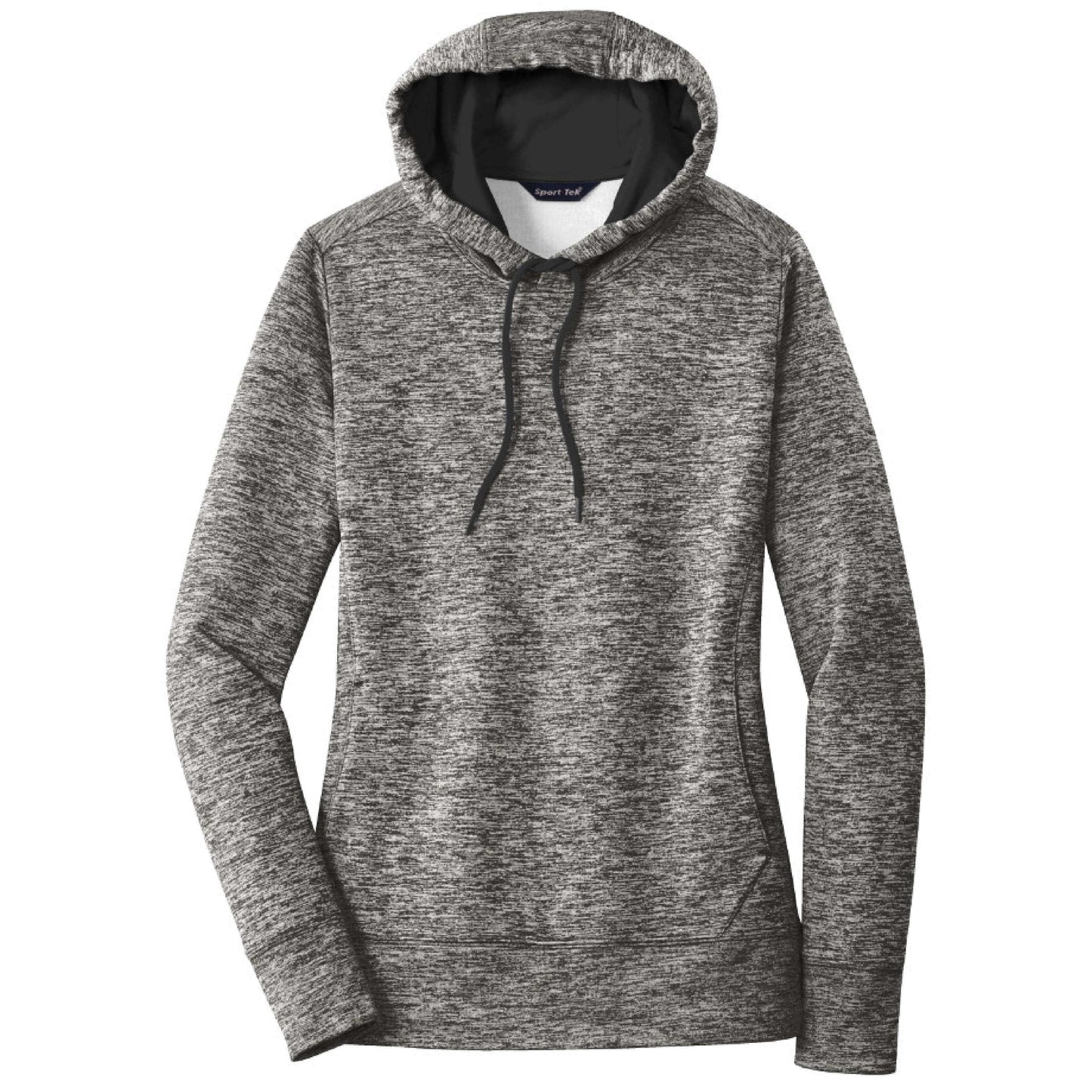 CAPLP106. Ladies PosiCharge® Electric Heather Fleece Hooded Pullover