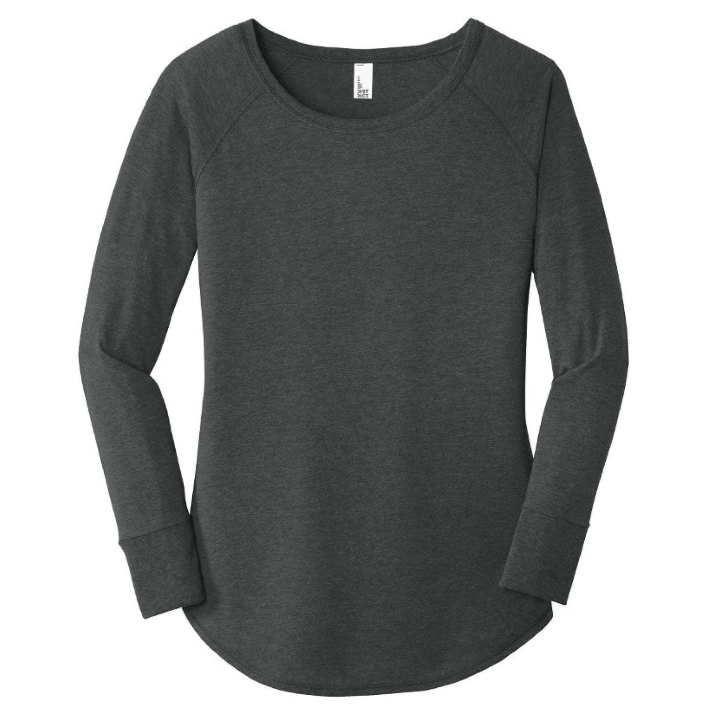 MPM223. District ® Ladies' Perfect Tri ® Long Sleeve Tunic Tee