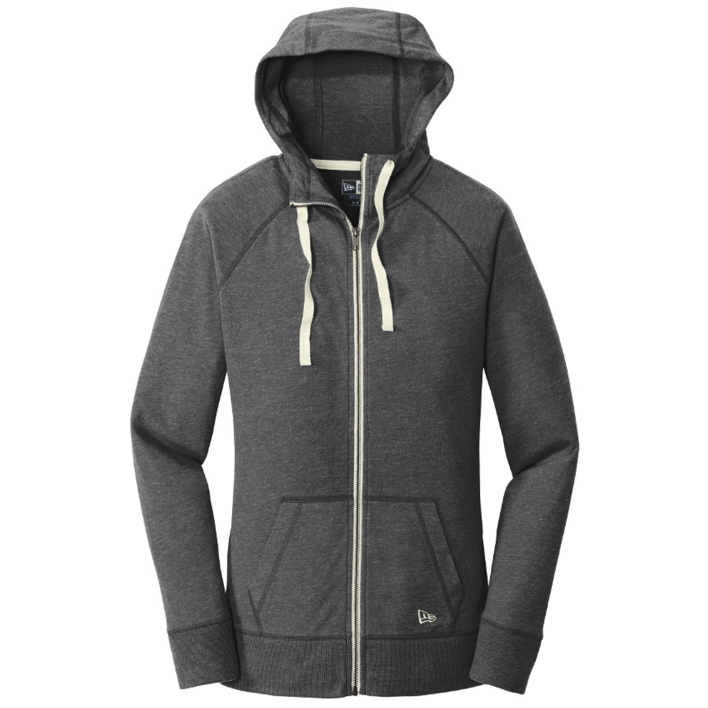 CAPLP107. Ladies Sueded Cotton Blend Full-Zip Hoodie
