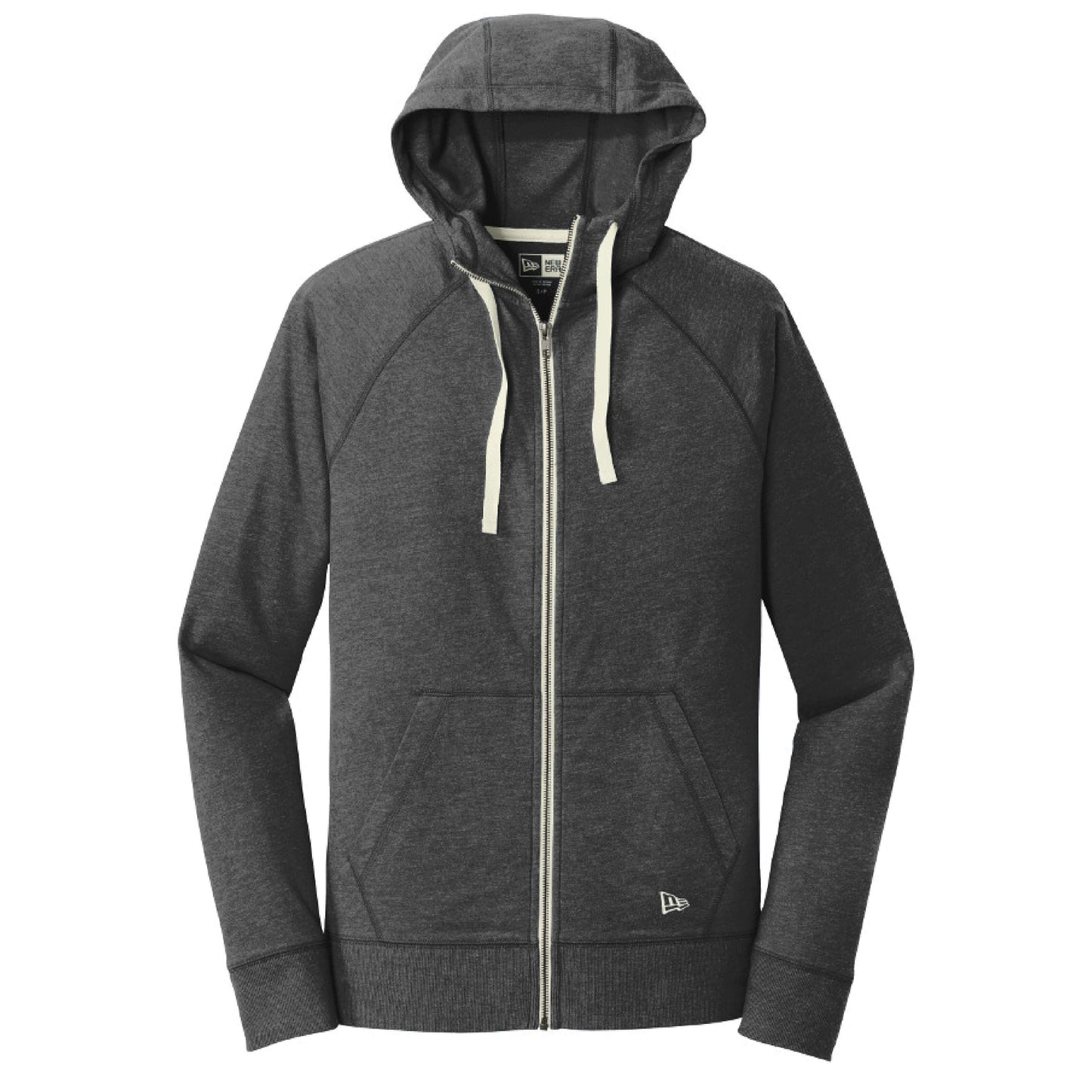 CAPLP204. Men's Sueded Cotton Blend Full-Zip Hoodie