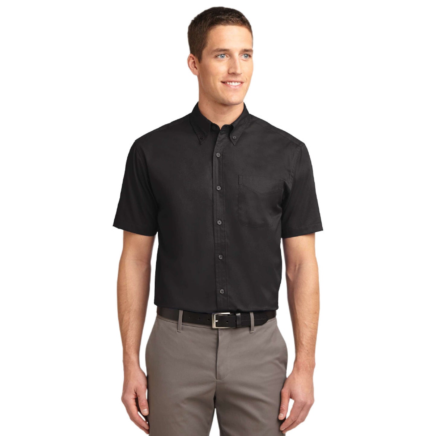 PP201. Men’s Short Sleeve Easy Care Shirt