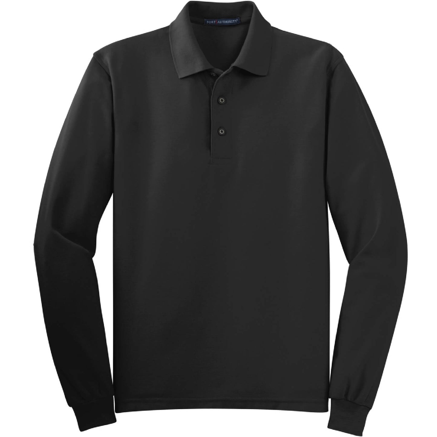 GC131. Men's Port Authority® Silk Touch™ Long Sleeve Polo