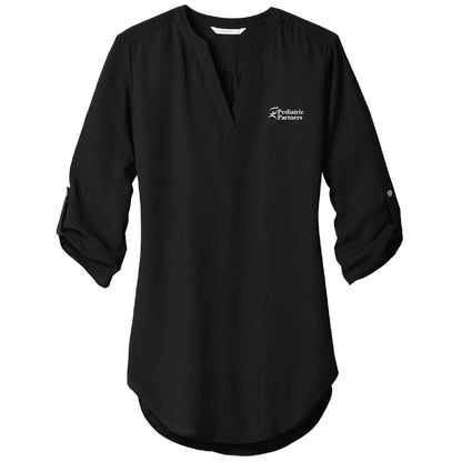 PP118. Port Authority ® Ladies 3/4-Sleeve Tunic Blouse